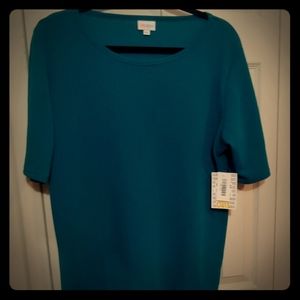 Gigi tee LuLaRoe teal